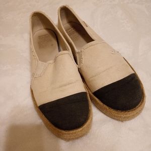 Keds | Keds x Design Love Fest Black and White Canvas Espadrilles Flats